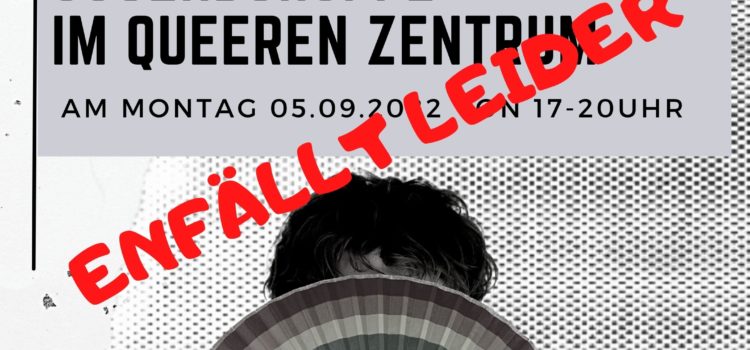 Queere Jugendgruppe (14 bis 27 Jahre) – entfällt!
