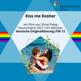 Filmvorführung "Kiss me Kosher" im Rahmen der queer-jüdischen Tage