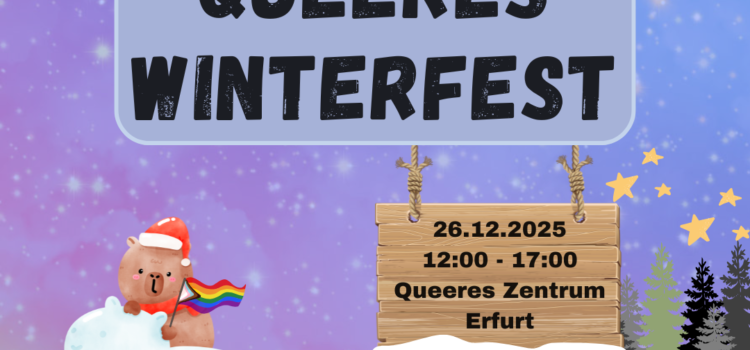 Queeres Winterfest am 26.12.