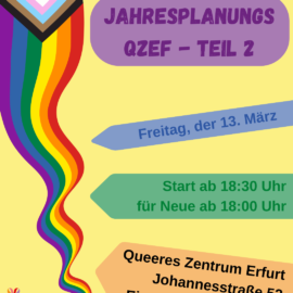 Jahresplanung des QZEF 2026 - Teil 2
