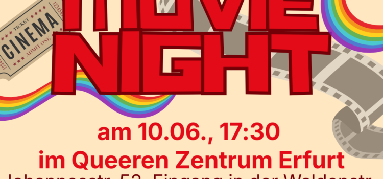 Filmabend am 10.06., 17:30